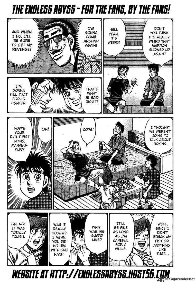 Hajime no Ippo: Fighting Spirit, Chapter 913 image 06